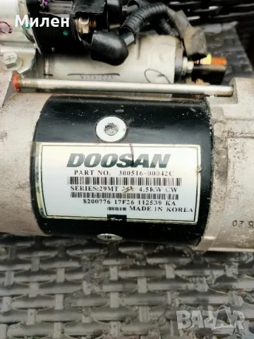 стартер за DOOSAN, снимка 2 - Индустриална техника - 48480714