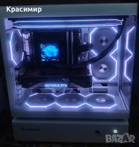 Геймърски компютър Ryzen 7 9700x, GeForce RTX 3080Ti,32gb ddr5,1tb nvme, снимка 2 - Геймърски - 56250404