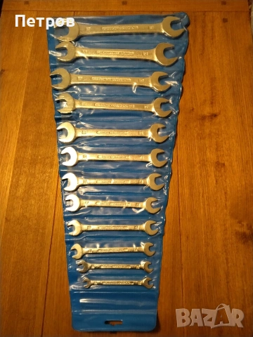 Продавам нов комплект гаечни ключове от 6 до 32 общо 12 бр., снимка 4 - Ключове - 53727470