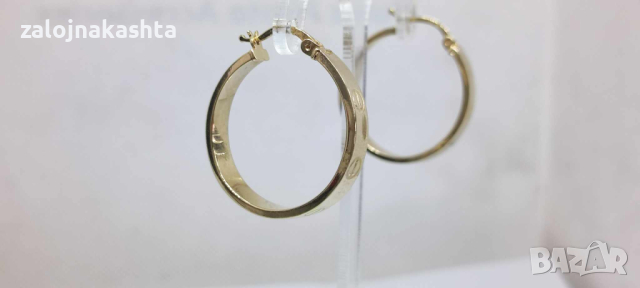 Нови Златни обеци-2,75гр/14кр, снимка 5 - Обеци - 44649638