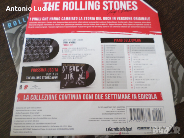 Rolling Stones - Steel Wheels, снимка 5 - Грамофонни плочи - 44790154