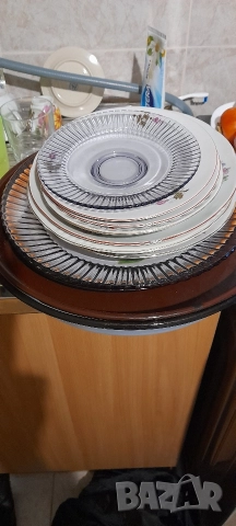 Емайлирани тави, чинии порцеланови и стъклени, снимка 2 - Съдове за готвене - 52664563