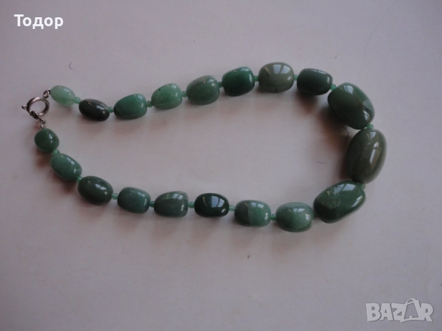 Страхотно колие гердан авантюрин , снимка 7 - Колиета, медальони, синджири - 52849609