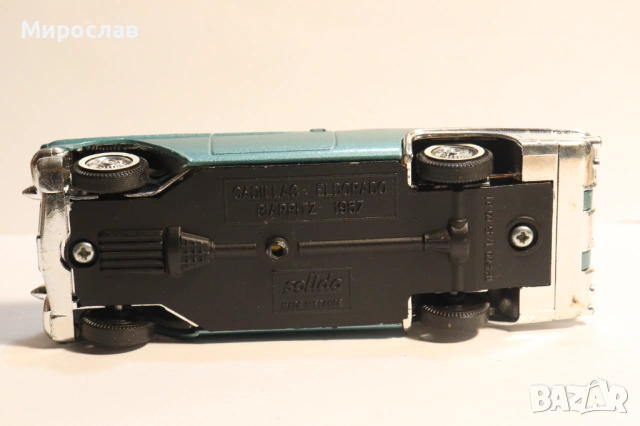 1/43 SOLIDO CADILLAC ELDORADO КОЛИЧКА КАМИОН МОДЕЛ, снимка 9 - Колекции - 53341439