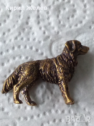 Бронзова фигурка на куче малка  24647