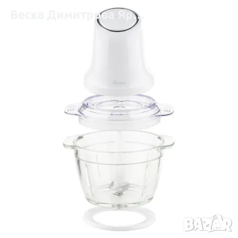 Мини чопър Homa HBC-5088 Cadis, стъклена купа, снимка 7 - Чопъри и пасатори - 49702457