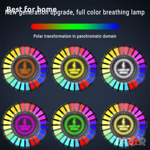 Мини диска лампа- - за автомобил, камион за дома- ММВ F5, снимка 7 - Други - 49779514