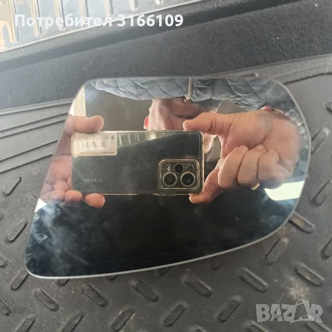 Стъкло ляво за огледало странично за Мерцедес ГЛЦ W253, снимка 3 - Части - 48991714