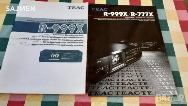Teac R-999X, снимка 13 - Декове - 34113369