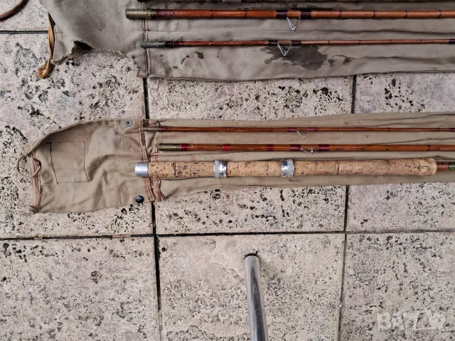 РЕТРОТО Е НА МОДА-УНИКАТИ,бамбуци лепени, снимка 7 - Въдици - 42879914