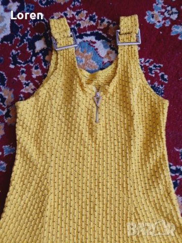 Подарявам детска рокличка в жълто , снимка 3 - Детски рокли и поли - 39571545