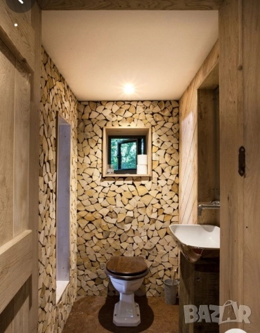 Дървени шайби за облицовка на стени, снимка 16 - Декорация за дома - 51615846