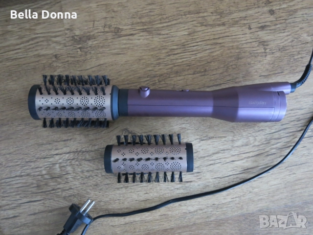 Въртяща се четка-сешоар за коса Babyliss Big Hair Dual AS950E, 650W, снимка 8 - Сешоари - 52422622