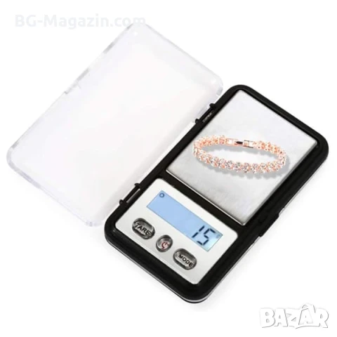 Точна малка джобна електронна везна кантар мини 0.01 до 200г за храна бижута злато камъни бижутерска, снимка 10 - Везни - 50929610