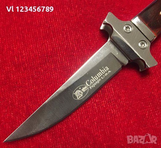 Сгъваем нож Columbia 55x124, снимка 4 - Ножове - 39519378