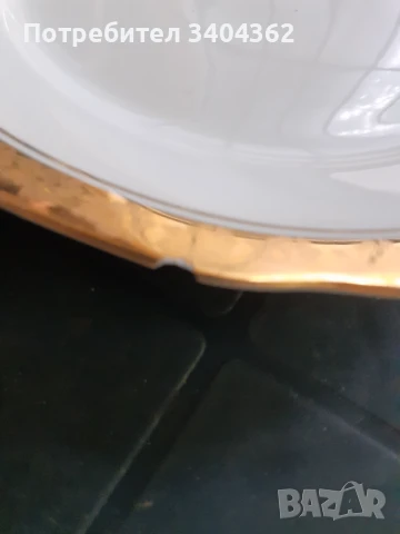 Български порцелан Китка Нови Пазар големи чинии 6 бр., снимка 5 - Антикварни и старинни предмети - 51054820