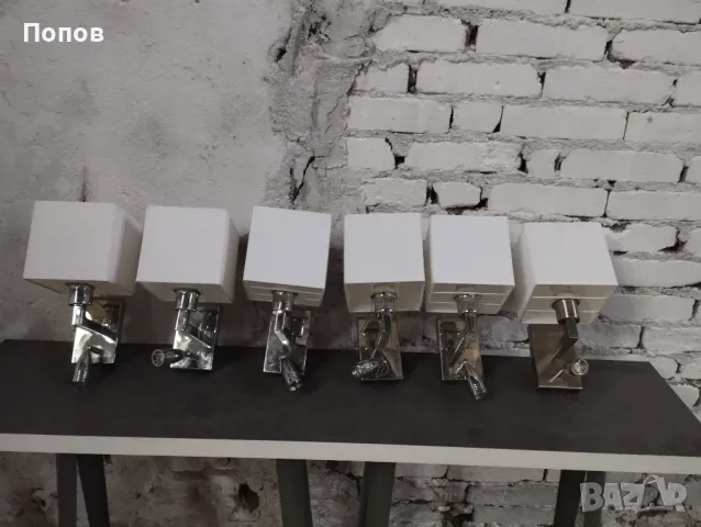 Италиански дизайнерски стенни нощни лампи, снимка 4 - Лампи за стена - 49155253