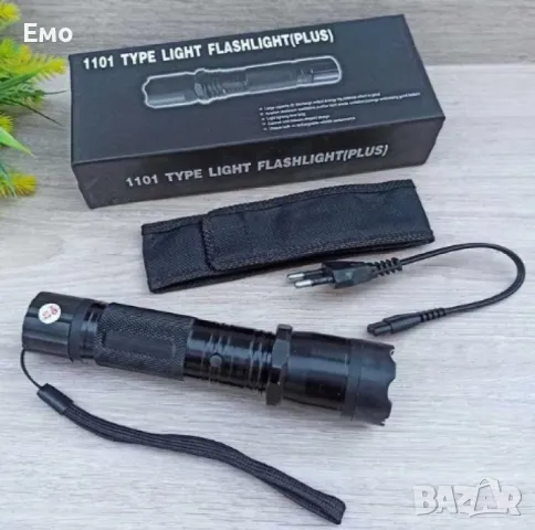 Фенер с LED Светлина и електрошок: Type 1101 Plus FL78, снимка 3 - Къмпинг осветление - 47936202