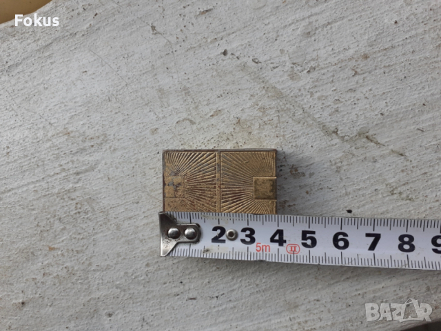 Американска бронзова кутийка за хапчета в стил Арт Деко, снимка 5 - Антикварни и старинни предмети - 53385480