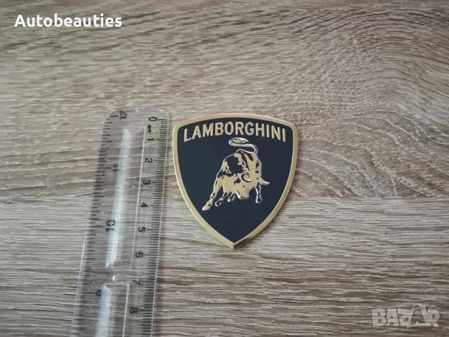 жълта емблема Lamborghini, снимка 2 - Аксесоари и консумативи - 52611882