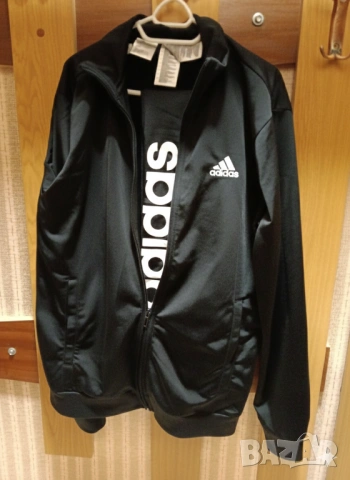 Оригинален мъжки екип анцунг Adidas - размер S, Черен
