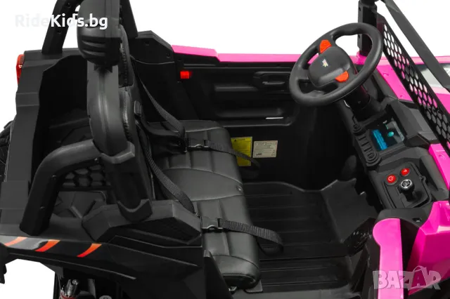 Офроуд акумулаторен автомобил BLAZE, Циклама – 4x4, до 35кг., с дистанционно и LED, снимка 9 - Детски велосипеди, триколки и коли - 49976461