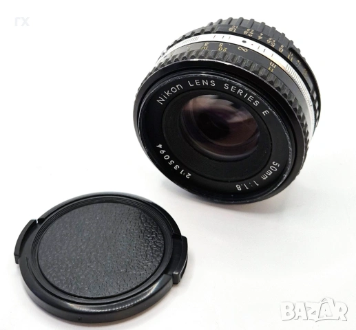 Nikon Series E 28mm f2.8, 50mm f1.8 Ai-S , снимка 2 - Обективи и филтри - 53758061