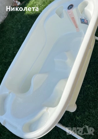 Бебешко корито със стойка и термометър