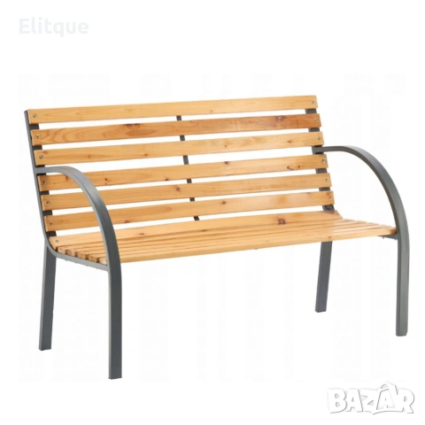 Градинска пейка - красива и практична 120 х 60 х 80 см, снимка 2 - Други стоки за дома - 53563405