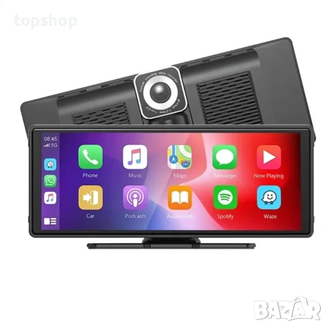 ЧИСТО НОВА с 2 камери навигация с Apple Carplay и Android Auto, 10,26 инча, сензорен екран...