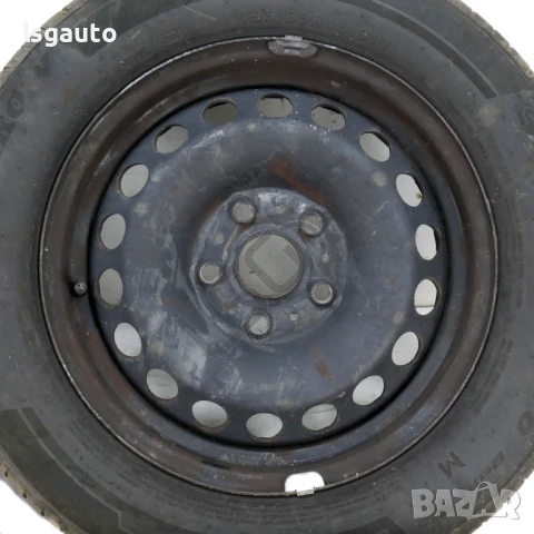 Стоманени джанти 5x112 с гуми R15 Volkswagen Golf VI 2008-2016 ID:148569, снимка 4 - Гуми и джанти - 51401208