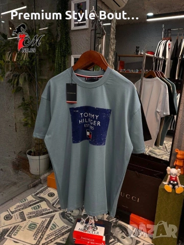 мъжки памучни тениски  prada Louis Vuitton Tommy Hilfiger moncler , снимка 8 - Тениски - 53744824