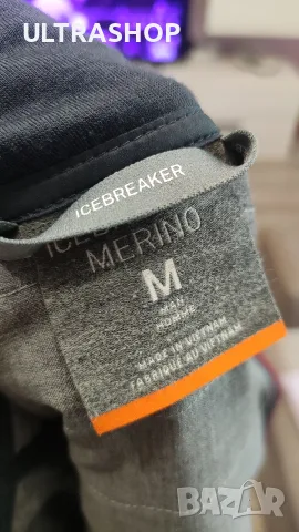 Icebreaker M size Merino Мъжко яке в отлично състояние, снимка 2 - Якета - 55778645