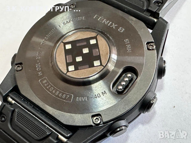 Garmin Fenix 8 51mm, снимка 6 - Смарт часовници - 53475783