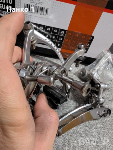 Ретро Шосеен Монтаж Campagnolo   Super Record 70те/80те, снимка 12 - Велосипеди - 53394081