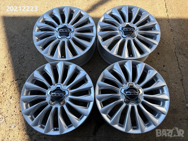 4 броя алуминиеви джанти за Fiat 500X 18, снимка 3 - Гуми и джанти - 50799360
