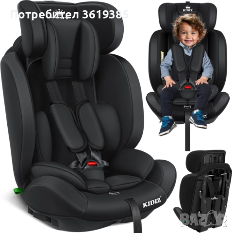 Детско столче за кола, група 1+2+3, 9-36 кг