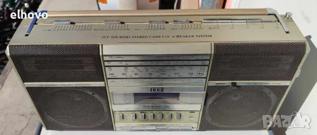 Радиокасетофон ITT Touring 220, снимка 2 - Радиокасетофони, транзистори - 49568634
