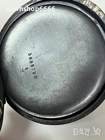 OMEGA Gunmetal джобен часовник с отворен лицев швейцарски 1900 г, снимка 12 - Мъжки - 49204926