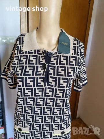 Рокля Fendi, нова с хартиен етикет, снимка 4 - Рокли - 56116121