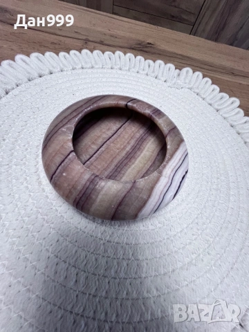 Пепелник от оникс или мрамор, снимка 5 - Други - 53439336