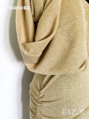 Блуза цвят старо злато на немската марка Apart, снимка 4 - Туники - 34708240