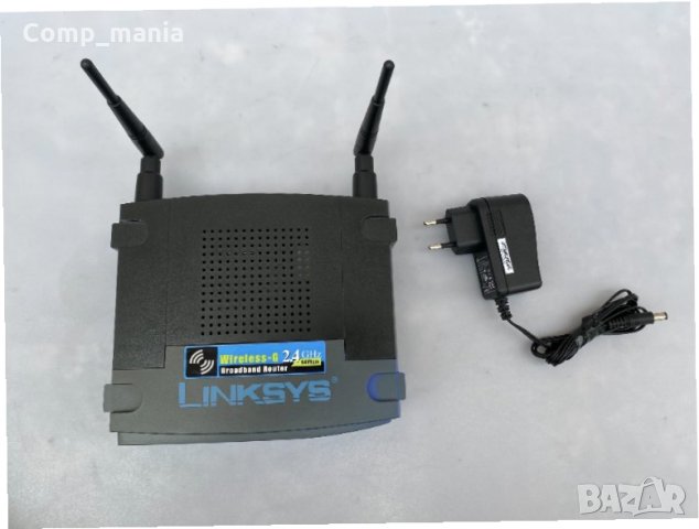 Рутер LINKSYS WRT54GL, снимка 2 - Рутери - 34835465