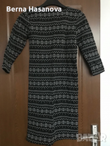 Зимна рокля, снимка 2 - Рокли - 36153234