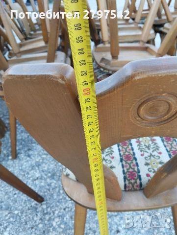 Дървени столове А130, снимка 4 - Столове - 51582699