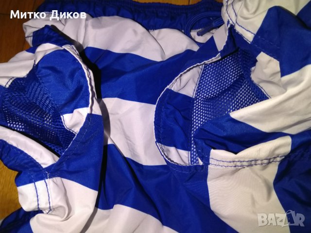 Плувни шорти бяло сини раета като нови размер Л, снимка 6 - Водни спортове - 41748464