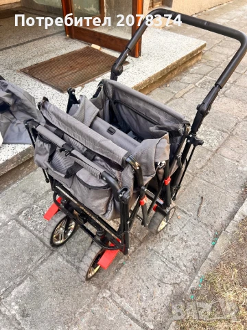 Сгъваема количка  за багаж за къмпин  плаж и.др, снимка 6 - Къмпинг мебели - 51237910