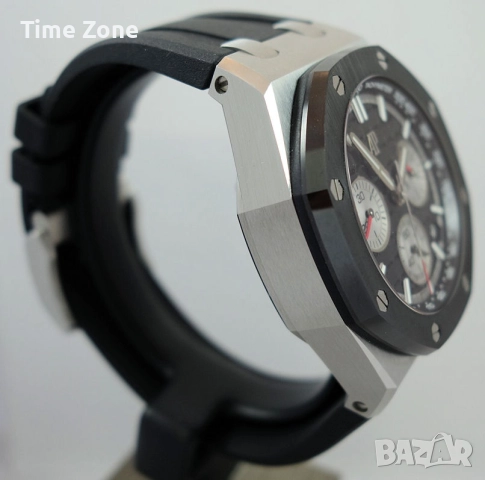 Audemars Piguet Royal Oak Offshore Chronograph 43mm Steel Black Ceramic Bezel Различни Варианти, снимка 5 - Мъжки - 52998471