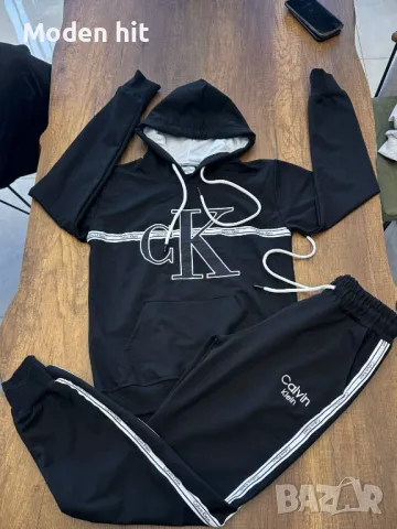 Calvin Klein Дамски Спортен Комплект🔝Дамски Спортен Екип Келвин Клайн - Различни Цветпове Код VL-13, снимка 5 - Спортни екипи - 49307094