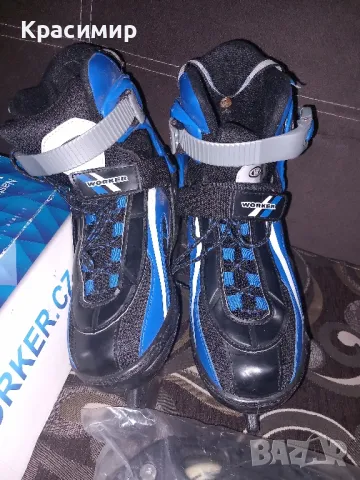 кънки за лед + ролери.малко използвани  , снимка 4 - Зимни спортове - 48336308